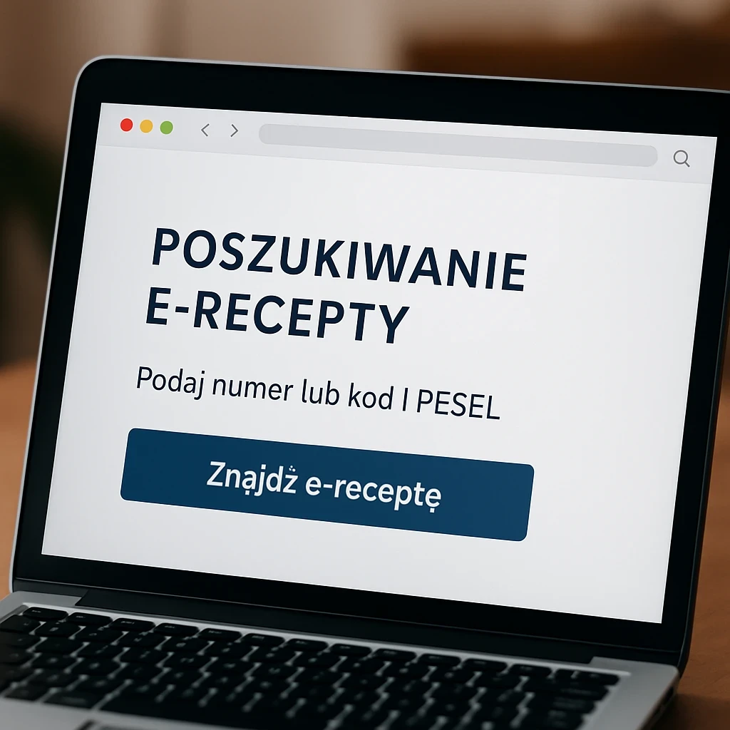 Jak odszukać e-receptę?
