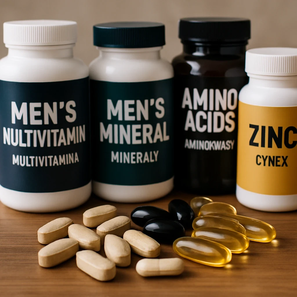 Jakie suplementy są niezbędne dla mężczyzn?